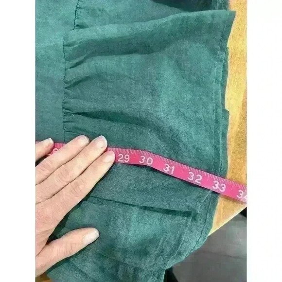 Umgee tops small nwt, Sleeveless, Green, Appliqué Detail On Top - Picture 6 of 6